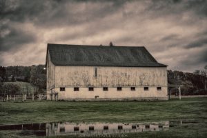 Camp Barn of Ligonier Fine Art Print by Michelle Lazur