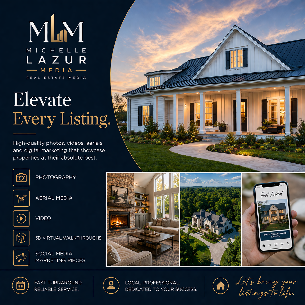 MLM-Elevate Michelle Lazur Real Estate Media